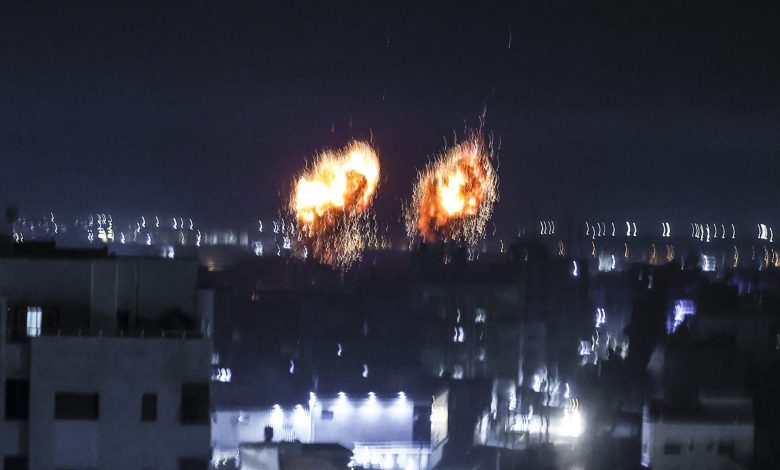 ارتفاع حصيلة الغارات الإسرائيلية على قطاع غزة إلى 33 شهيدا 218906 780x470